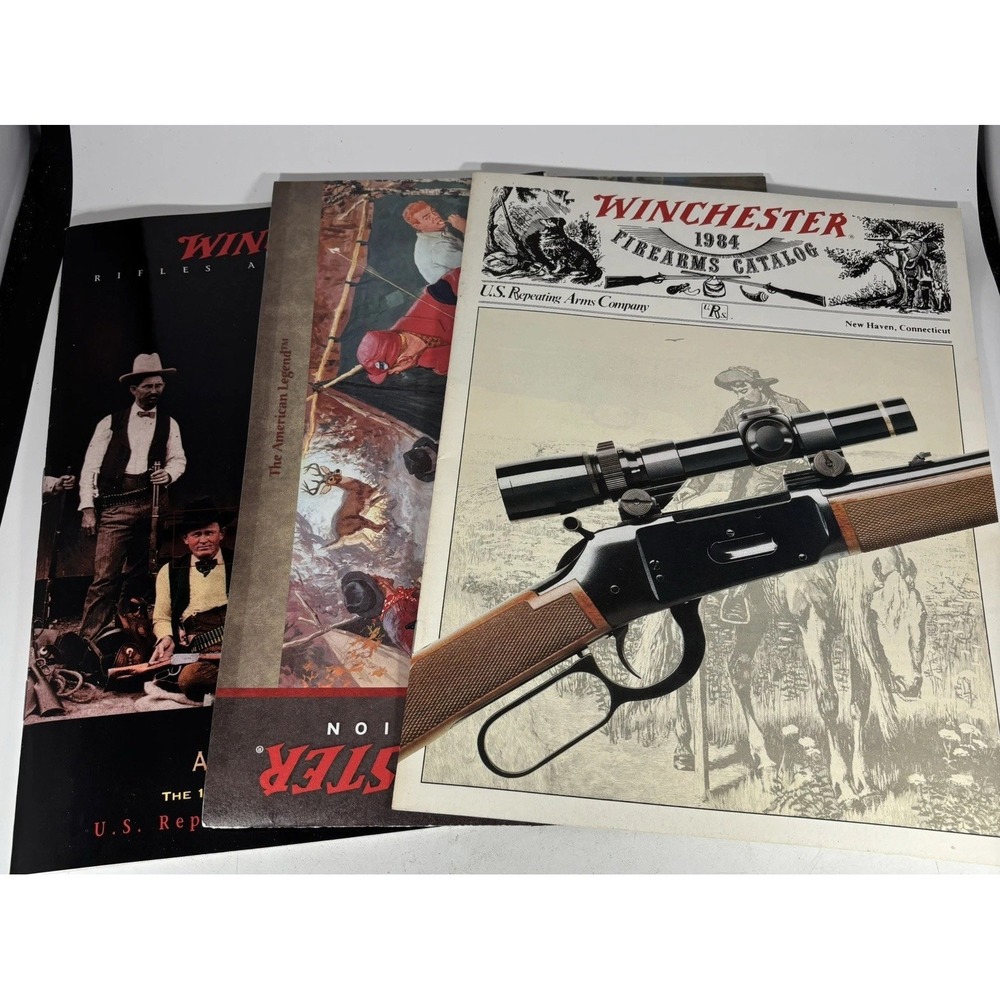 Vintage Winchester Gun/Firearms Rifle Catalog LOT of 3 1984 1994 2008
